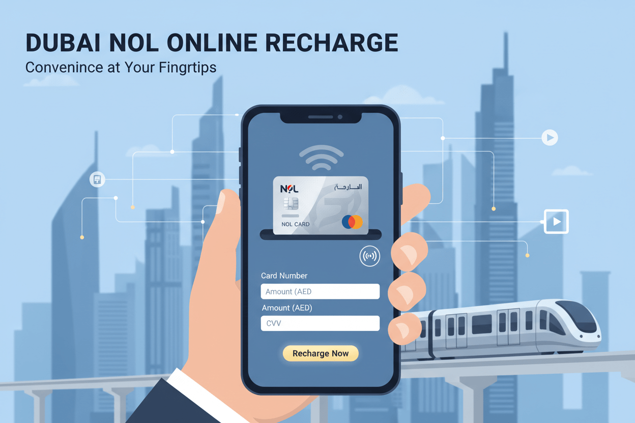 How to Recharge Nol Card Online in Dubai
