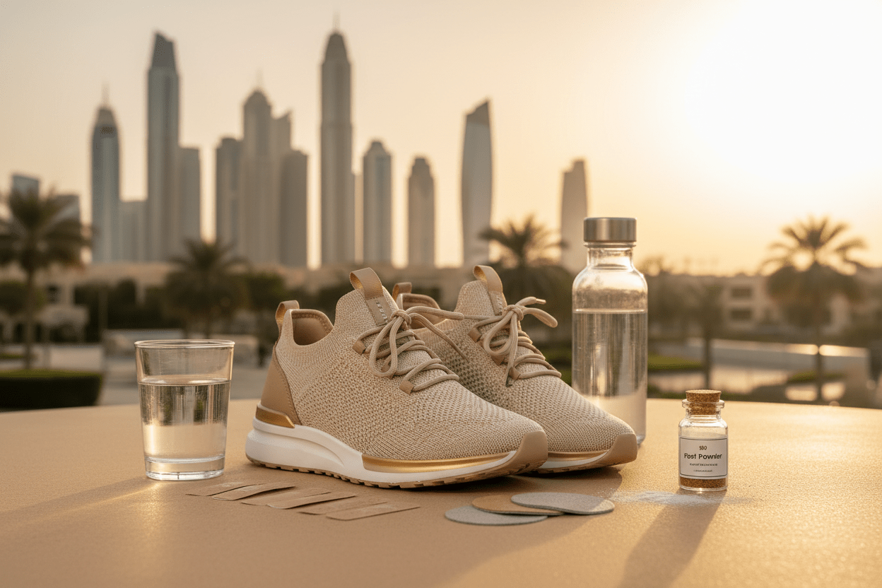 stop shoes from blistering in Dubai