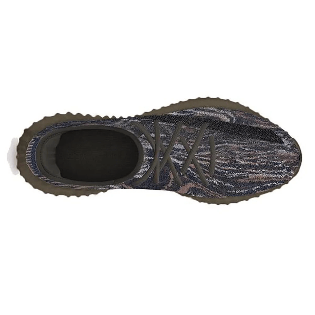 On-feet Yeezy Boost 350 V2 MX Rock lifestyle photo Dubai UAE