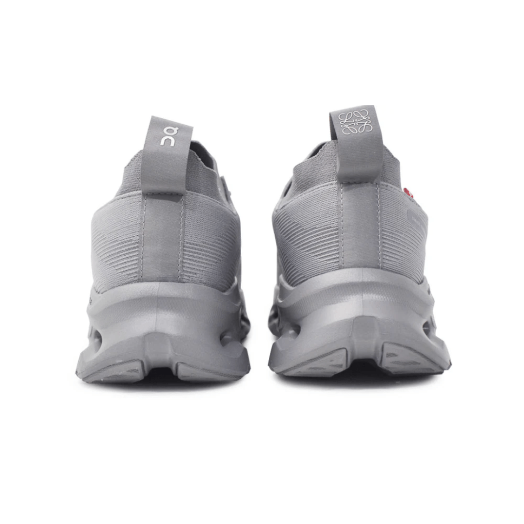 Close-up view of Loewe Cloudtilt Grey sneaker in UAE