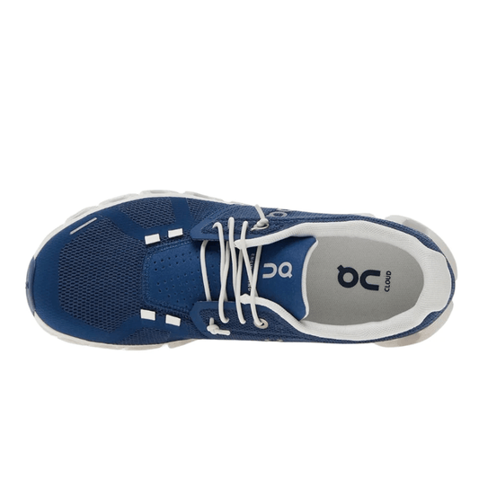 Lightweight On Cloud 5 Denim White sneakers for men in UAE