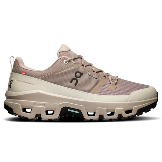 On Cloudrock Low Waterproof Cinder Fog trail shoes in Dubai UAE