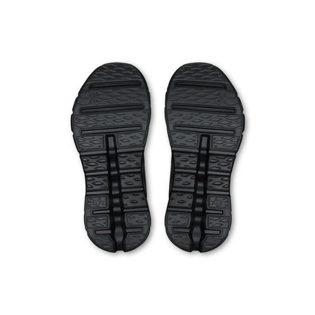 Heel design of On Cloudtilt Remix Black shoes