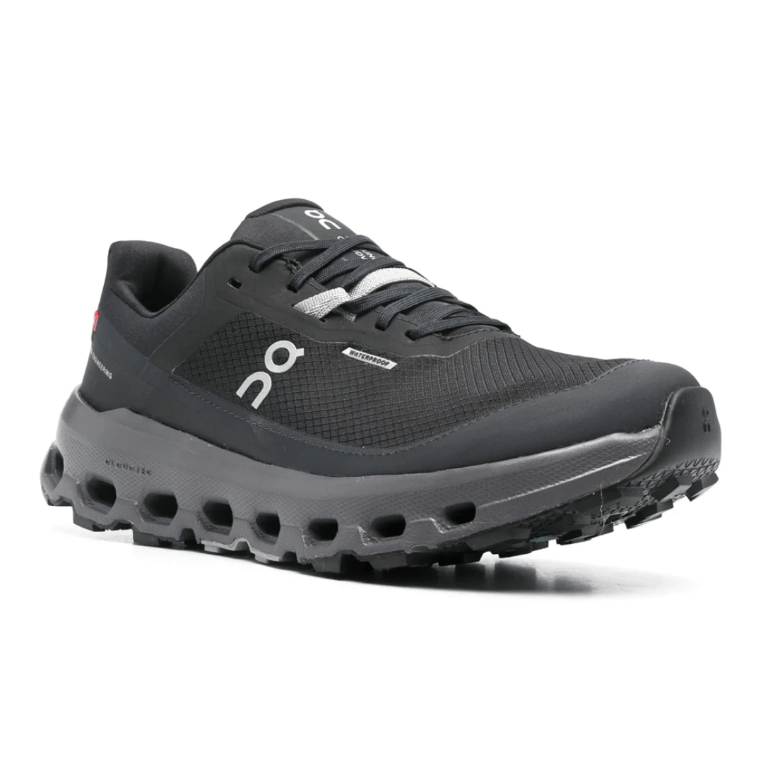 Stylish and durable On Cloudvista 2 Waterproof Black Eclipse shoes for UAE runners.