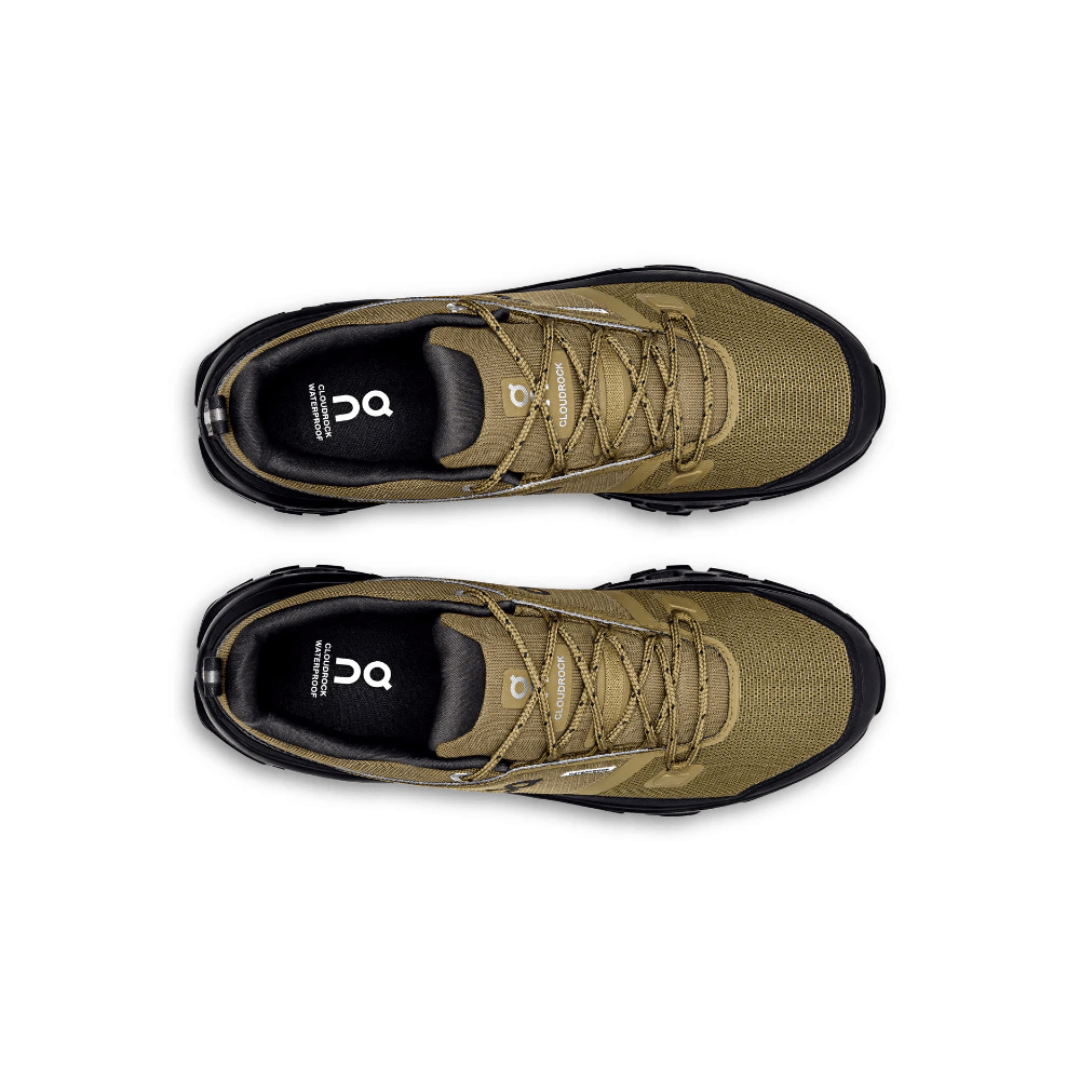 On Cloudrock Hunter Black waterproof footwear available in Dubai UAE