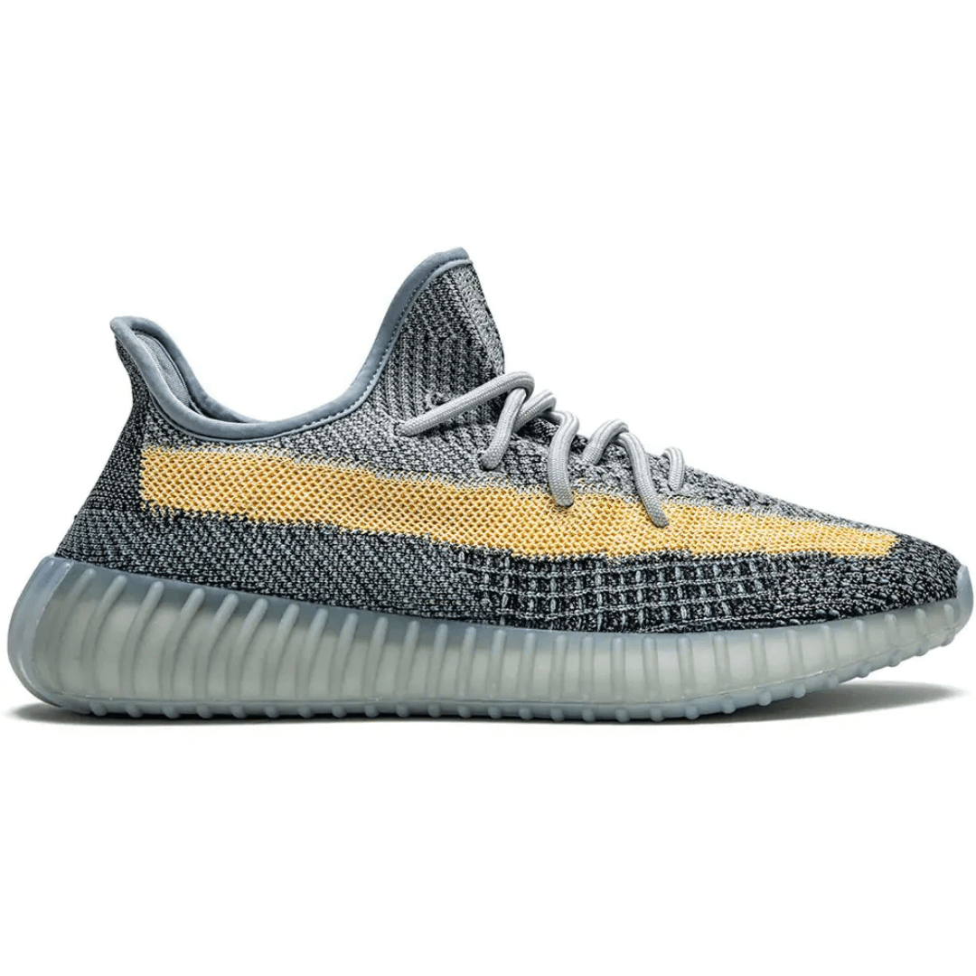 Yeezy Boost 350 V2 Ash Blue sneaker side profile in Dubai UAE