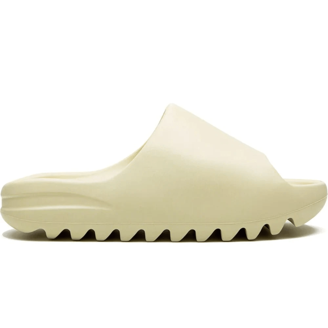 Yeezy Slides "Bone" minimalist sandals in Dubai UAE