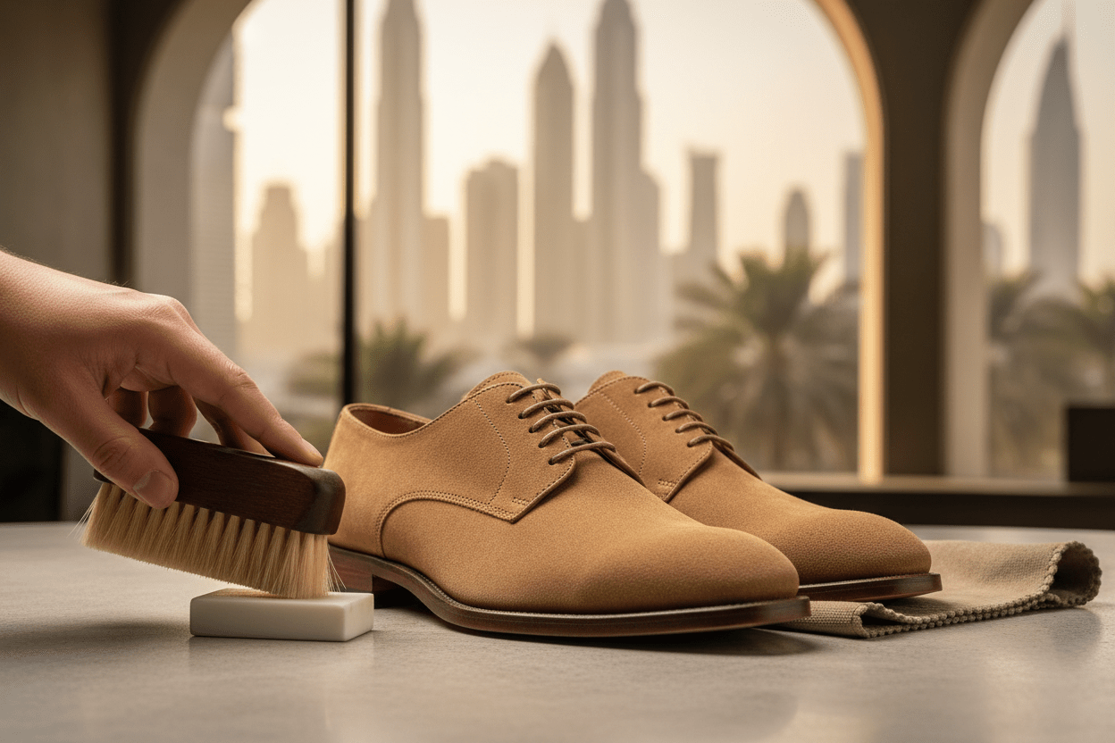 How to Clean Suede Shoes in Dubai UAE
