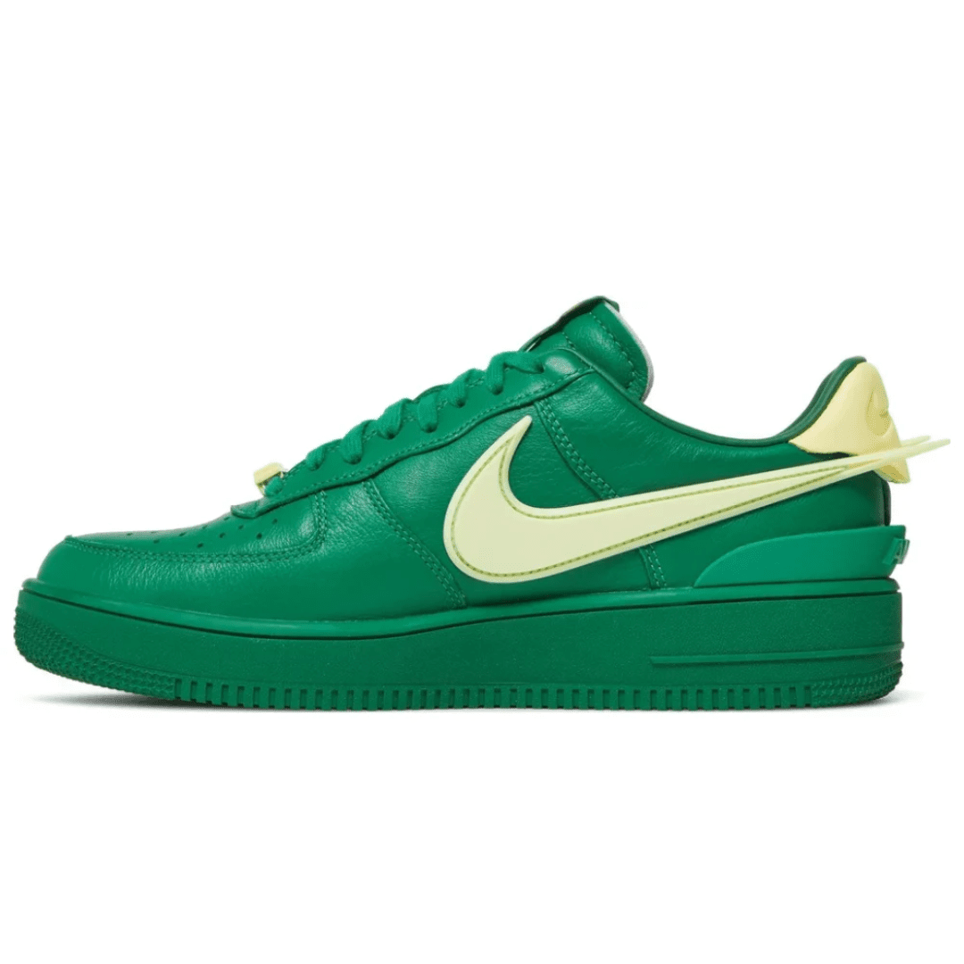 AMBUSH x Air Force 1 Low Pine Green on feet Dubai