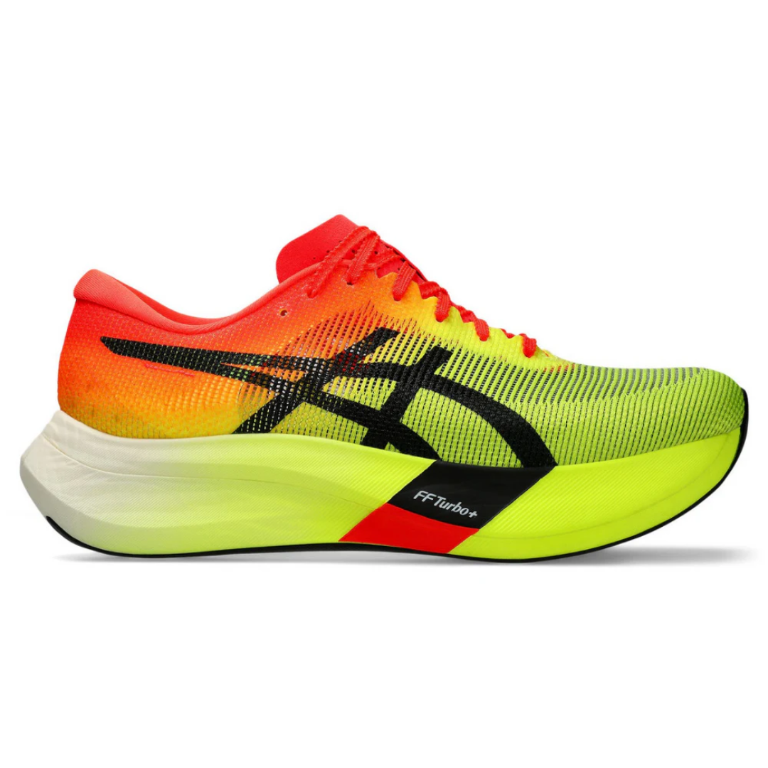 ASICS Metaspeed Edge Paris Safety Yellow Black side profile