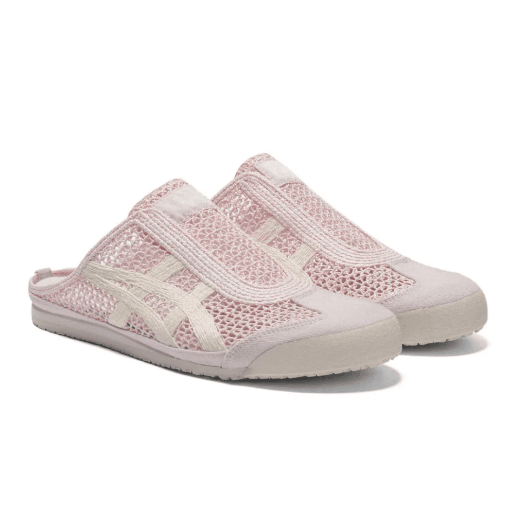 ASICS Mexico 66 Sabot Crystal Pink Cream upper detail
