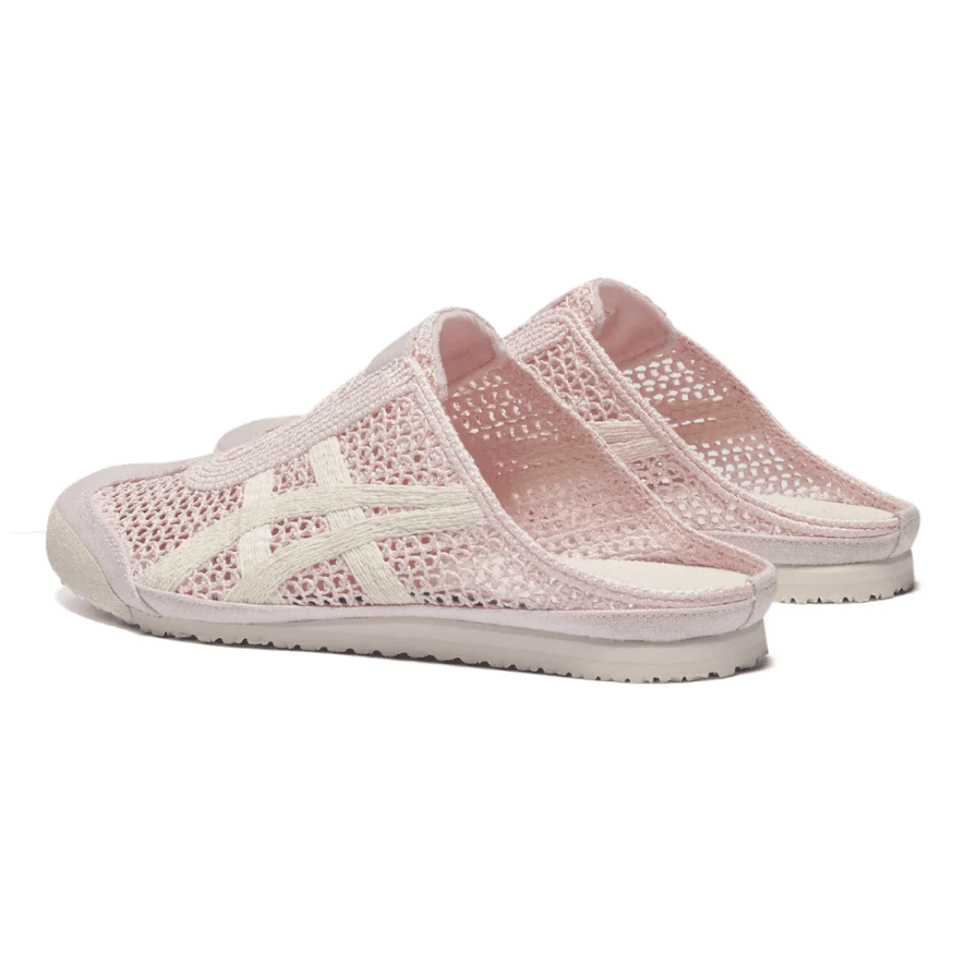 ASICS Mexico 66 Sabot Crystal Pink Cream heel view