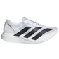 Side profile of Adidas Adizero Adios Pro Evo 1 White performance running shoe in Dubai UAE