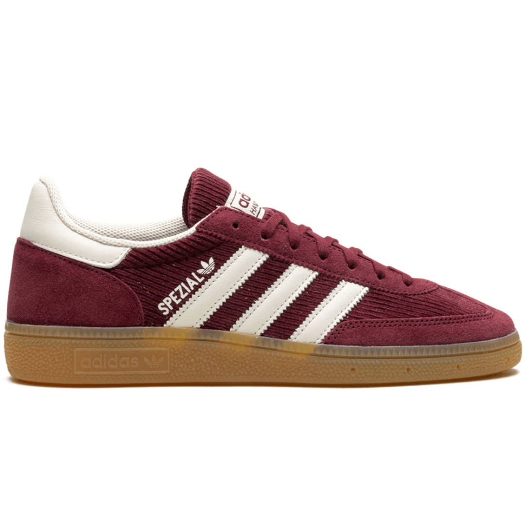 Adidas Handball Spezial Shadow Red sneaker side view in Dubai, UAE