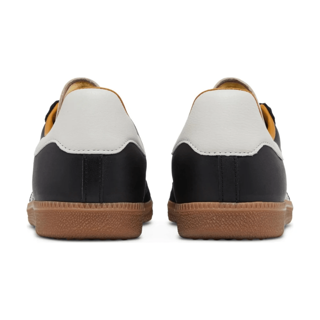 Adidas JJJJound x Samba OG Black styled on feet in Dubai city streets