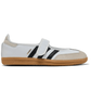Side view of Adidas Samba Jane White Black Gum sneaker