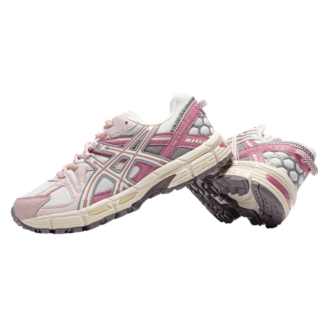 Women’s Asics Gel-Kahana 8 White Pink running shoes UAE