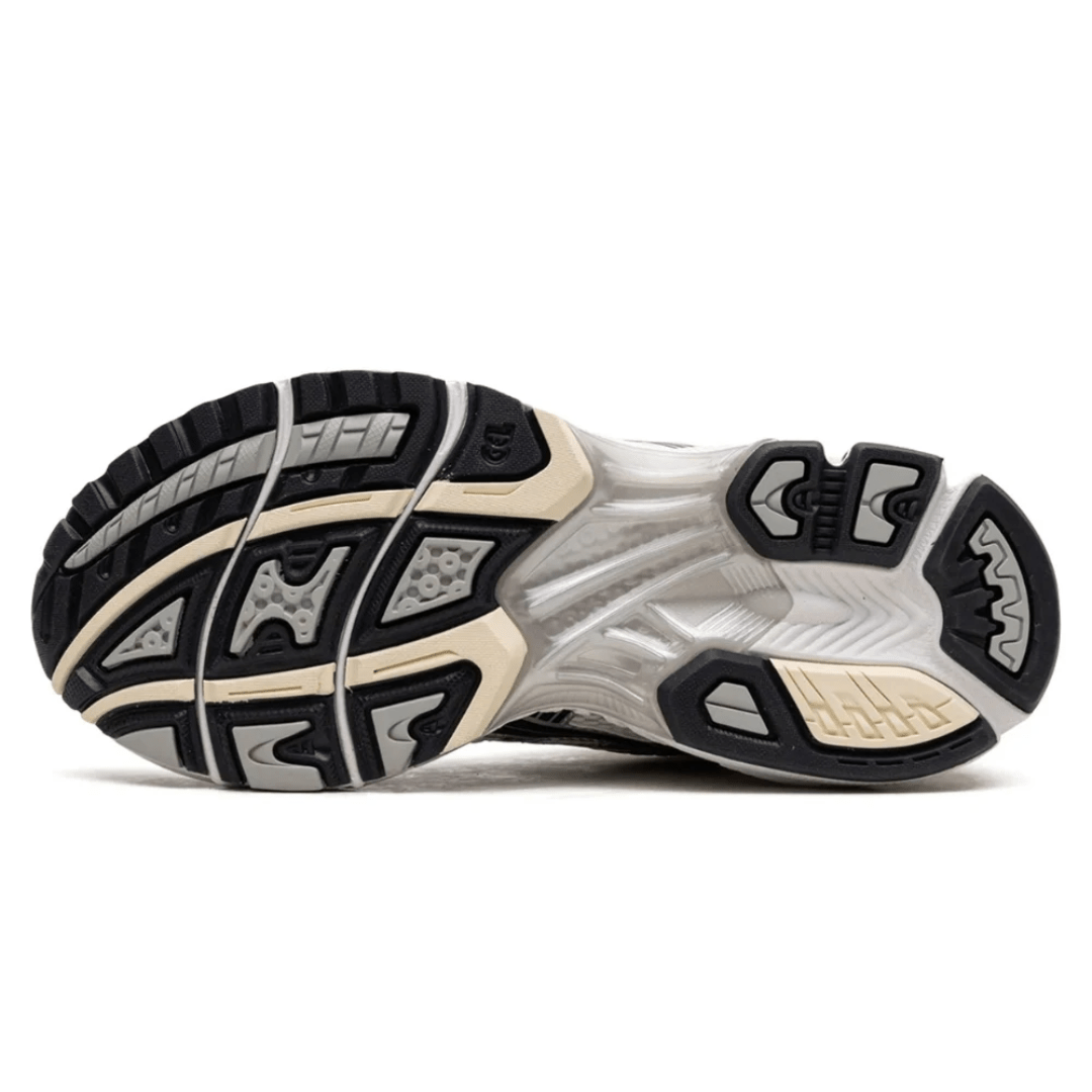 GEL cushioning of Asics Gel-Kayano 14 White Midnight sneakers in Dubai