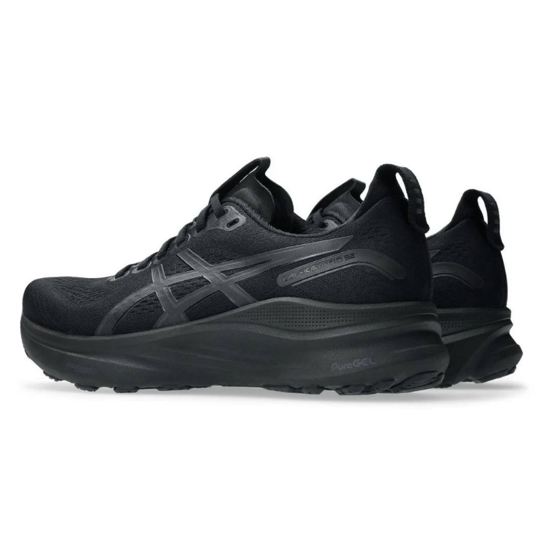 Close-up Asics Gel-Kayano 32 Black Graphite Grey performance shoe UAE