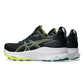 Side view Asics Gel-Kayano 32 Black Jasper Green sneakers UAE