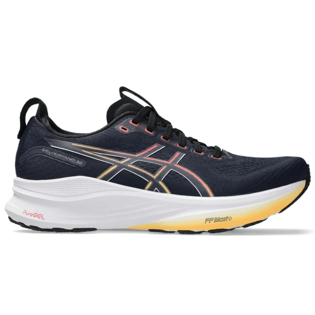 Asics Gel-Kayano 32 Midnight Black running shoes in Dubai UAE