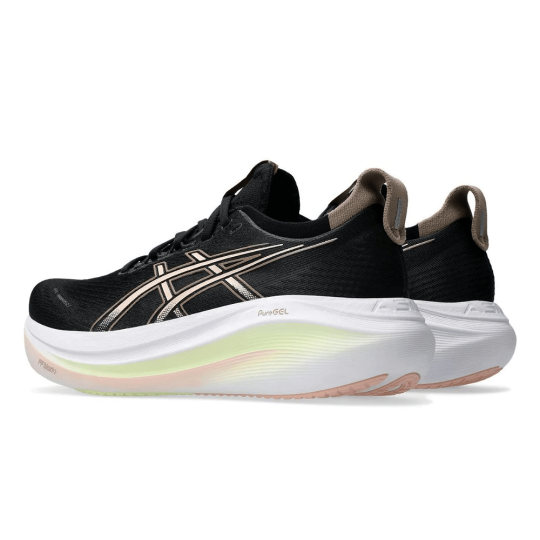 Close-up Asics Gel-Nimbus 27 Black Breeze performance shoe UAE