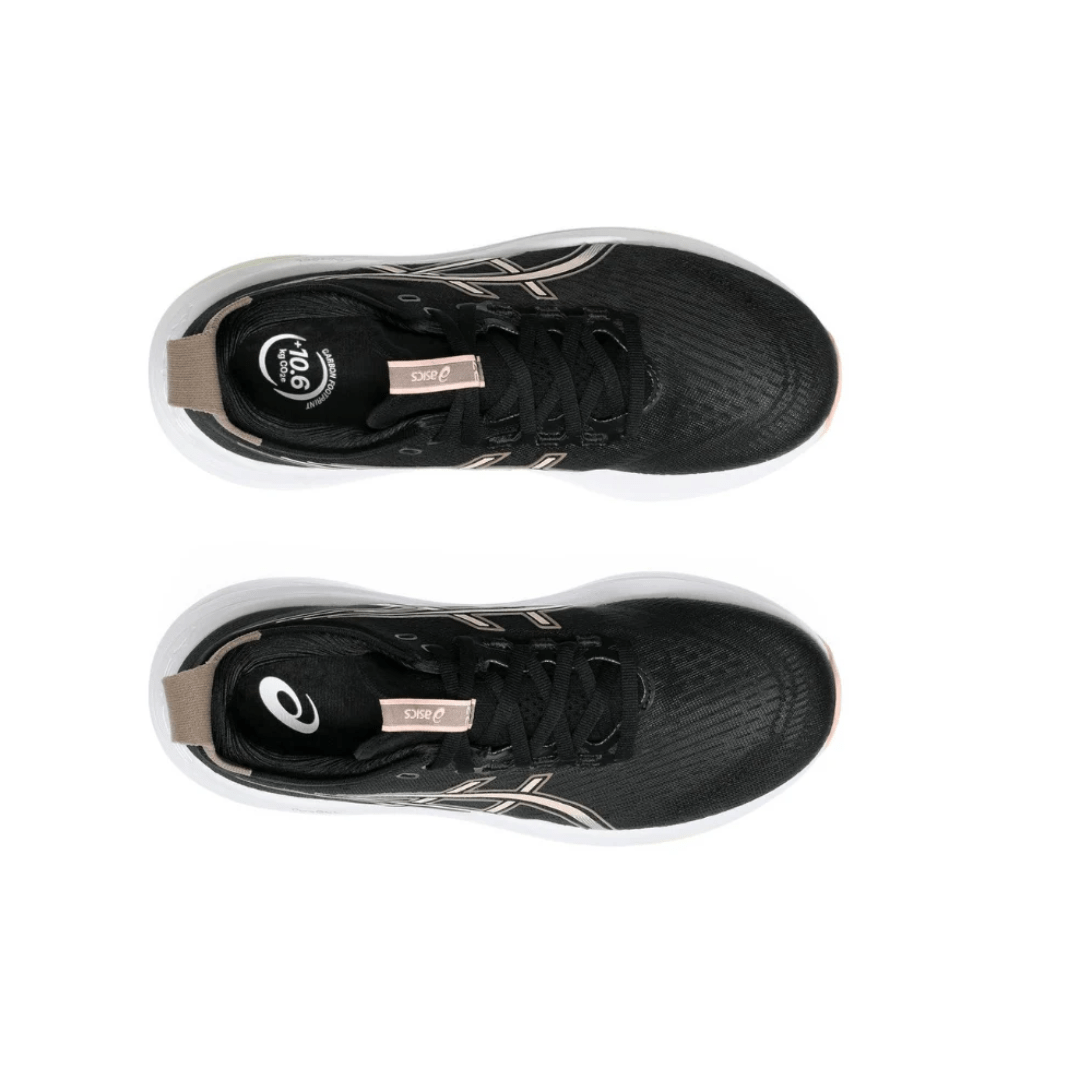 Top view Asics Gel-Nimbus 27 Black Breeze Dubai UAE