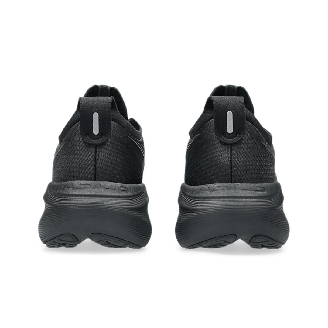 PureGEL cushioning of Asics Gel-Nimbus 27 Black Graphite Grey running shoes Dubai