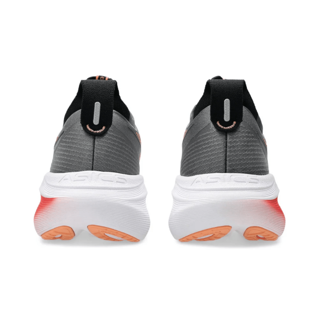 Close-up Asics Gel-Nimbus 27 Carbon Mojave running shoe UAE