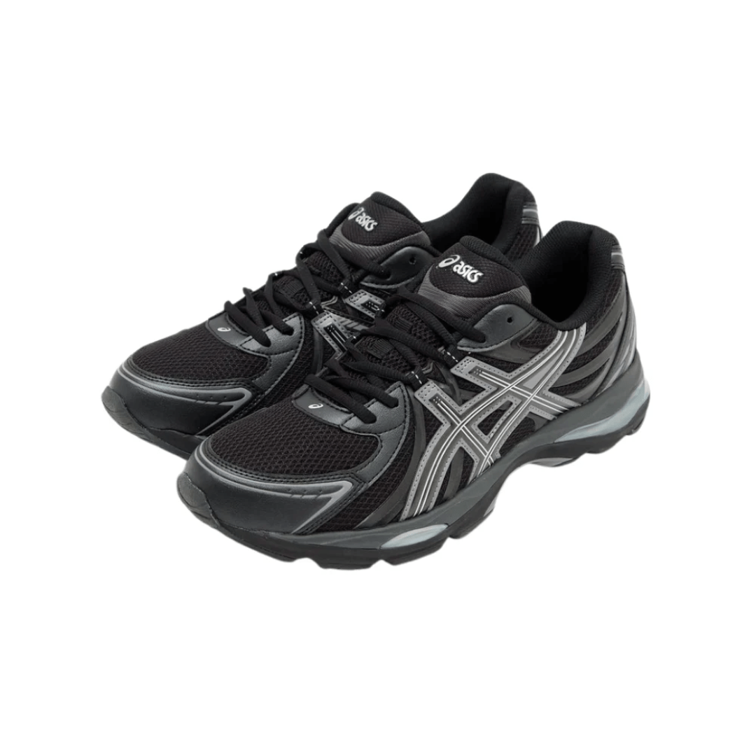 Lifestyle image of Asics Gel-Sekiran Black sneakers in Dubai UAE
