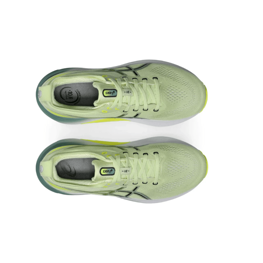 Breathable stretch-knit upper of Asics Gel Kayano 31 Cool Matcha Celadon in UAE