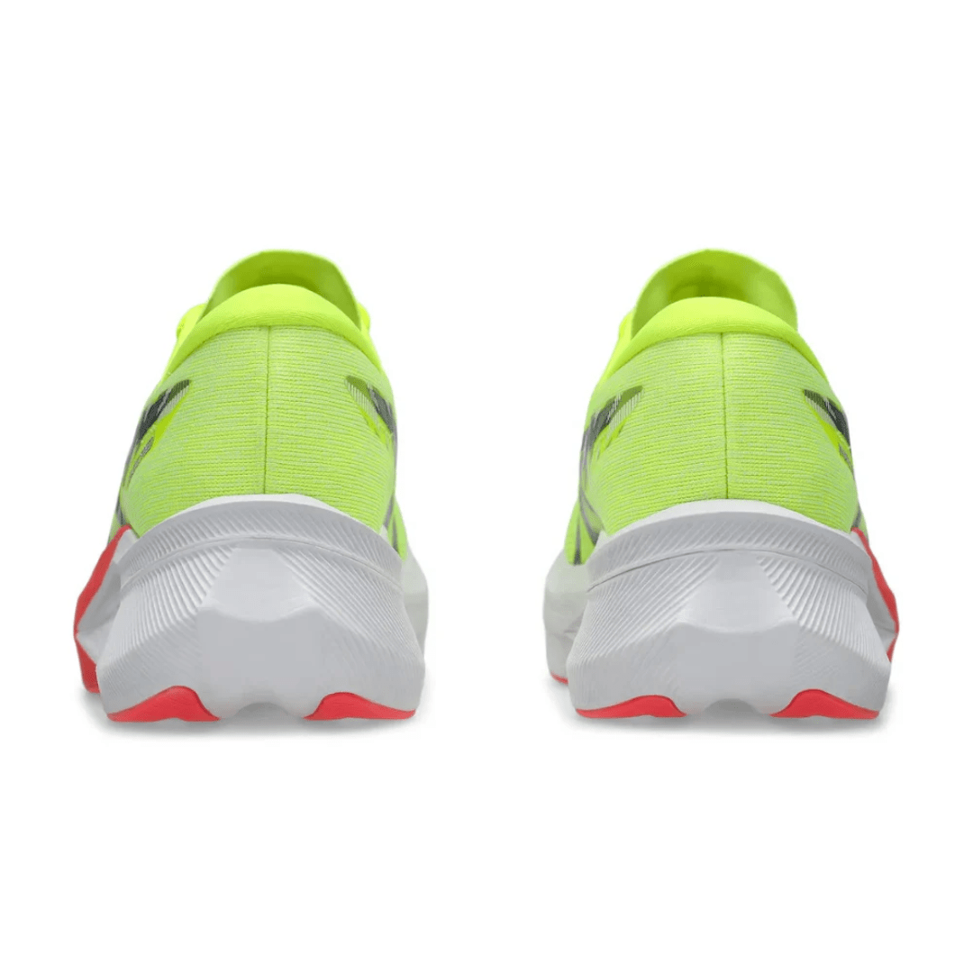 Carbon plate detail of Asics Magic Speed 4 Safety Yellow Black running shoes Dubai UAE