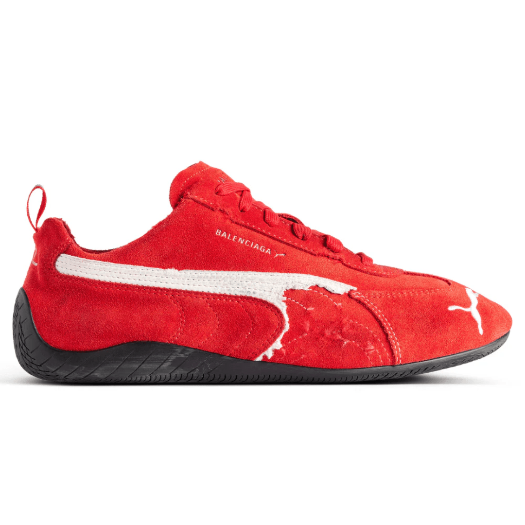 Balenciaga x Puma Speedcat Suede 'Red White'