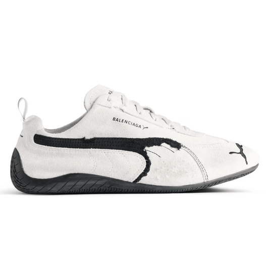 Balenciaga x Puma Speedcat Suede White Black sneaker in Dubai UAE