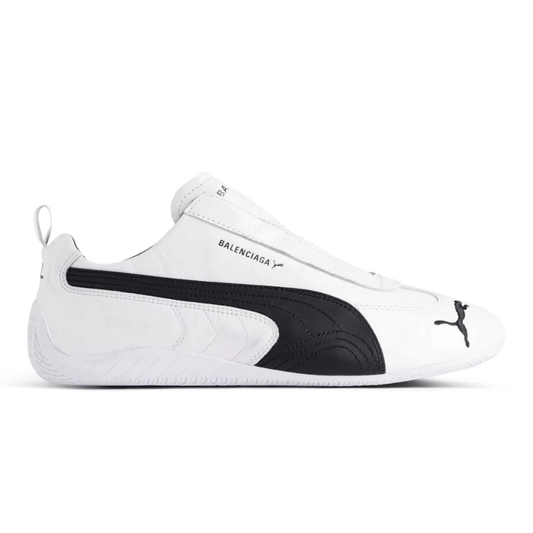 Balenciaga x Puma Speedcat Leather White Black in Dubai UAE