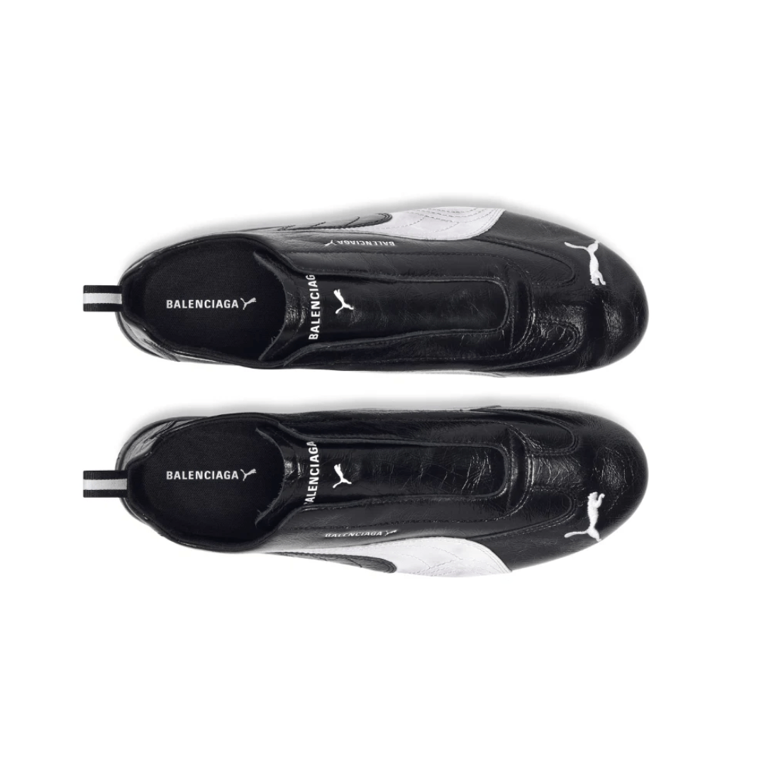 Speedcat leather sneakers worn in Dubai street style