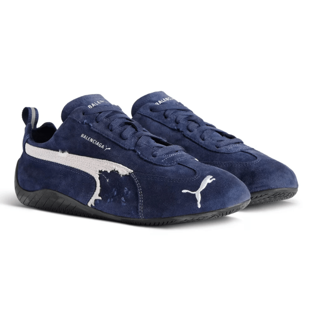 Balenciaga x Puma Speedcat Suede ‘Navy White’