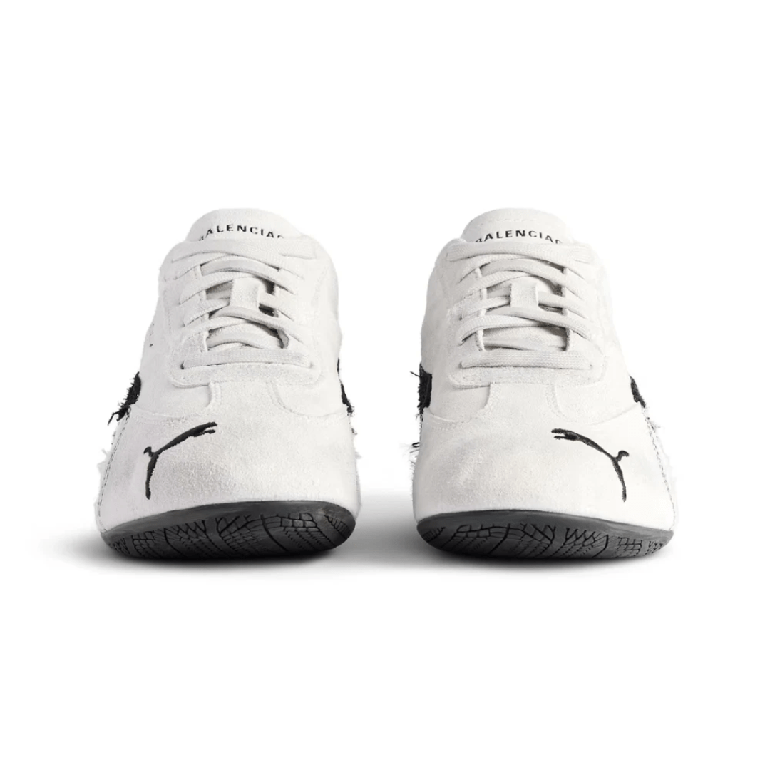 Lifestyle photo of Balenciaga Puma Speedcat White Black Dubai