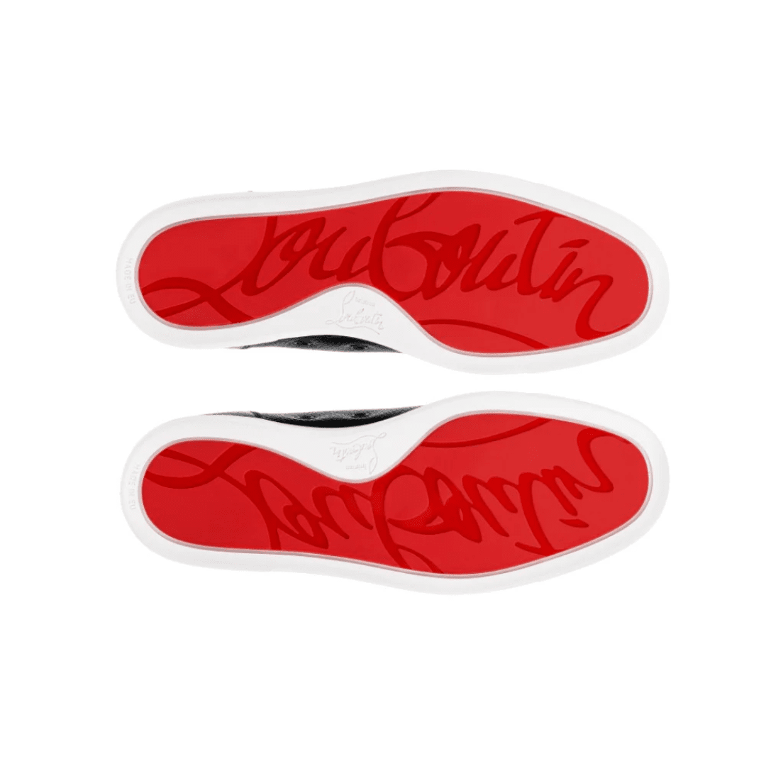 Christian Louboutin Rantulow Grained Calf Leather Black outsole