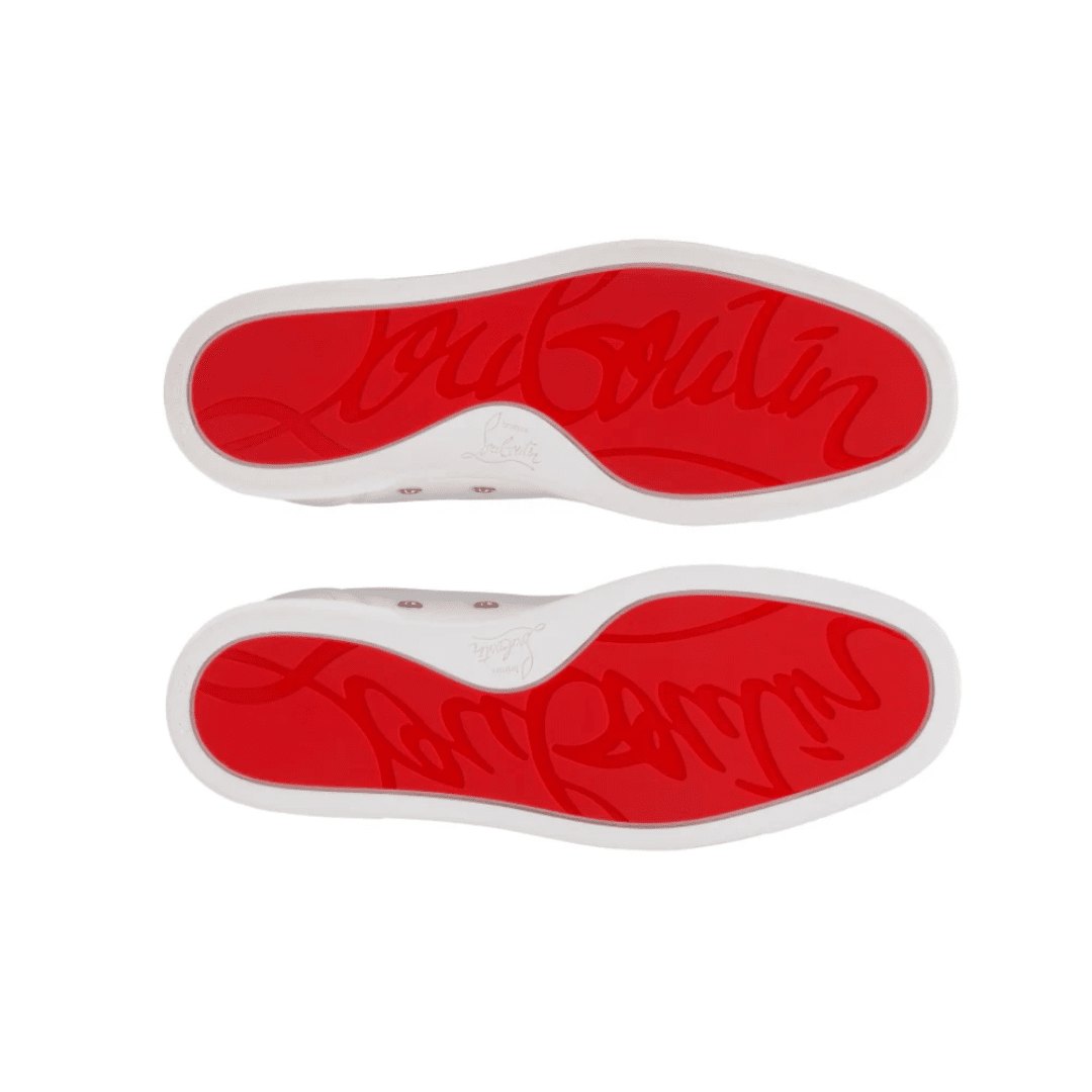 Christian Louboutin Retero Grained Calf Leather Marine outsole