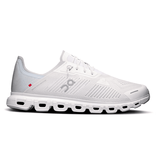 On Cloud 6 Coast White Glacier side profile