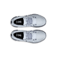 On Cloud 6 Waterproof 'Heather | Metal' heel view
