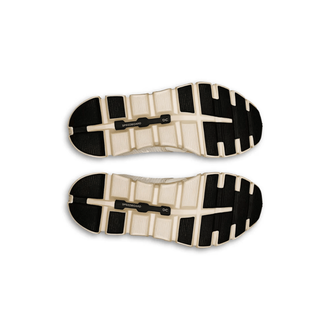 On Cloud 6 Waterproof 'Pearl | Cream' top view