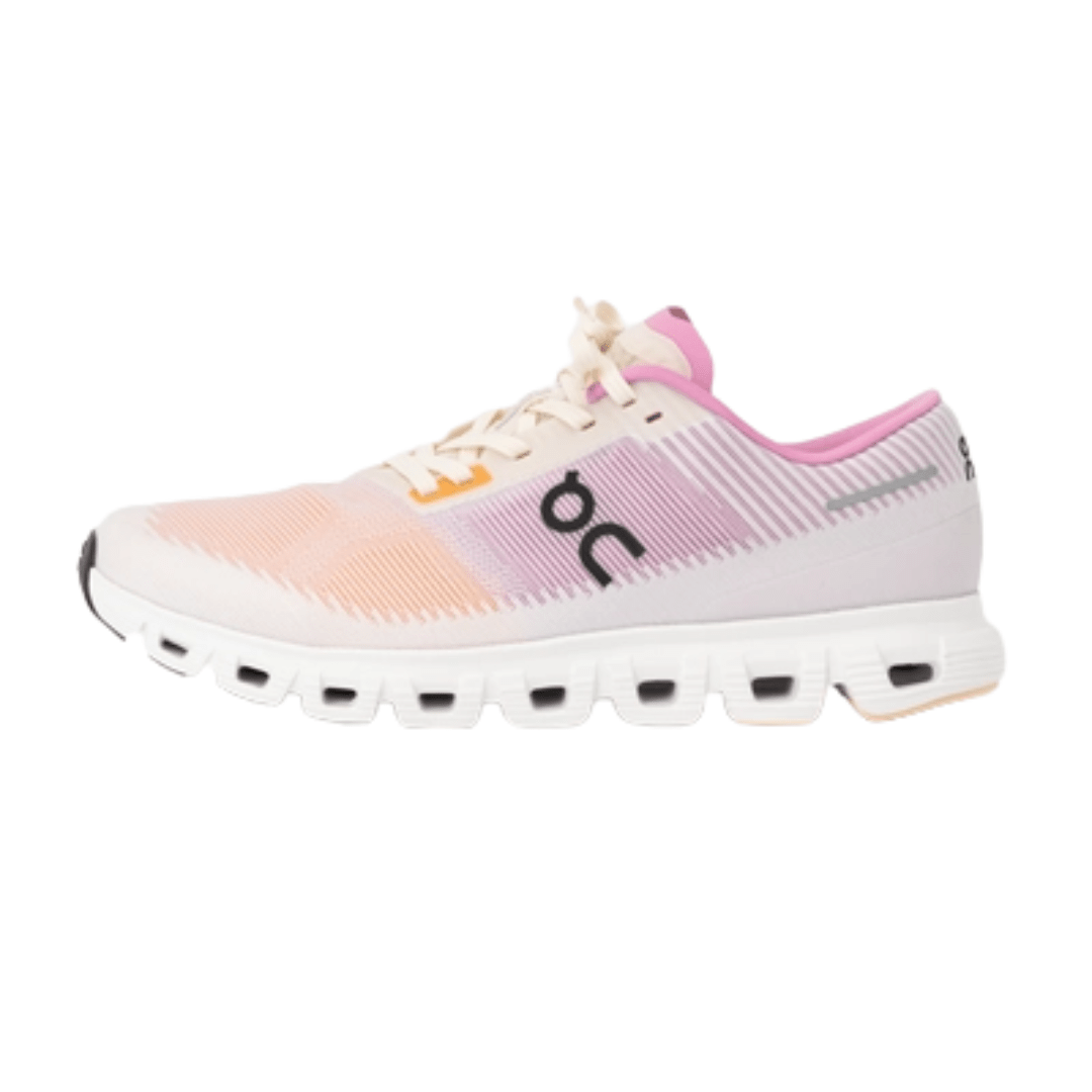 On Running Cloud 6 Push Tangerine Raspberry on feet Dubai