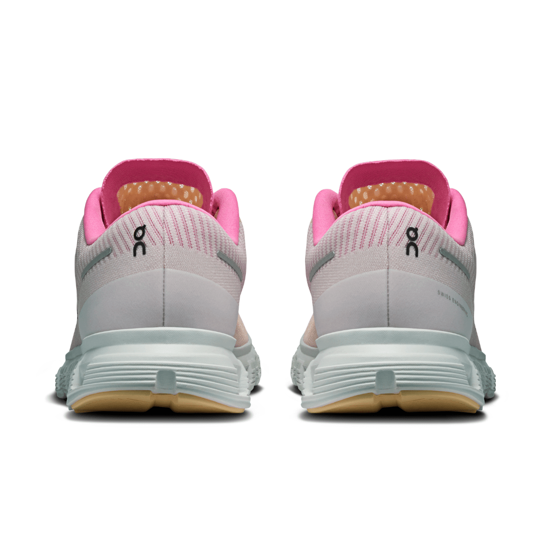On Running Cloud 6 Push Tangerine Raspberry outsole