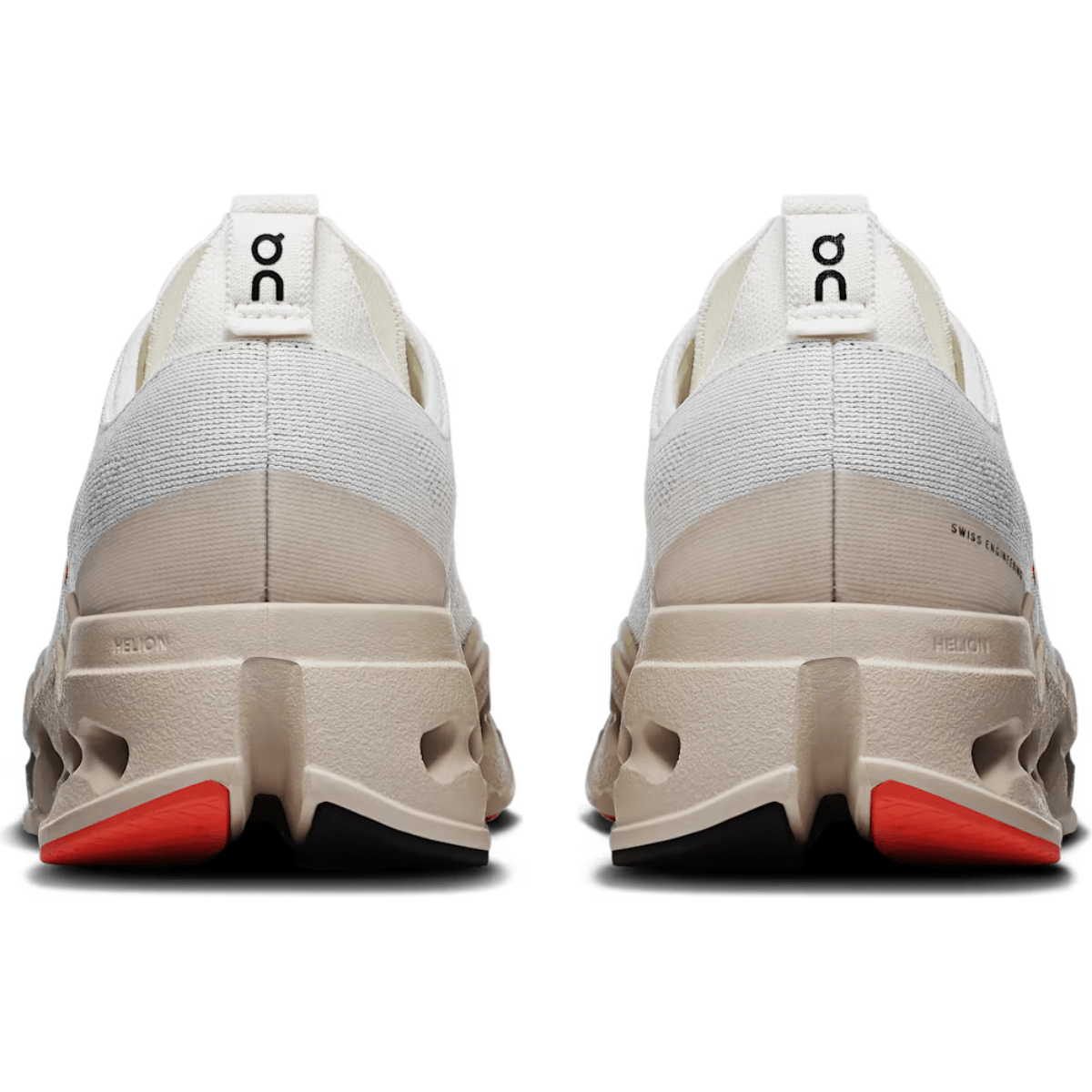 On Running Cloudsurfer Max Ivory Salmon upper detail