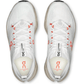 On Running Cloudsurfer Max Ivory Salmon top view