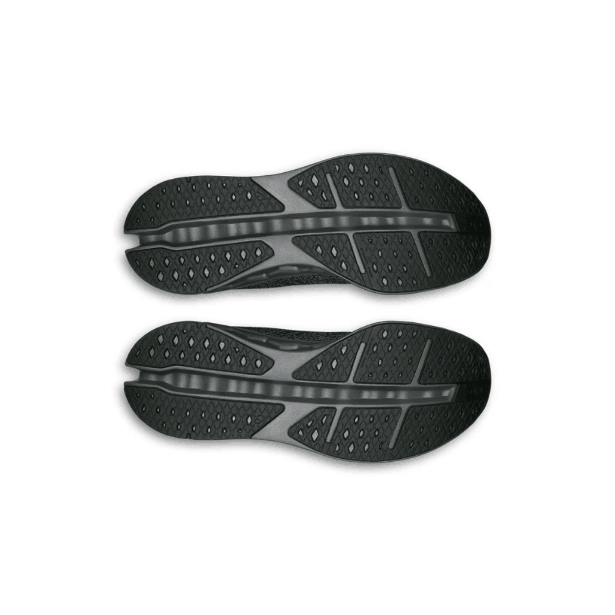 On Cloudsurfer Max Alloy Asphalt heel view