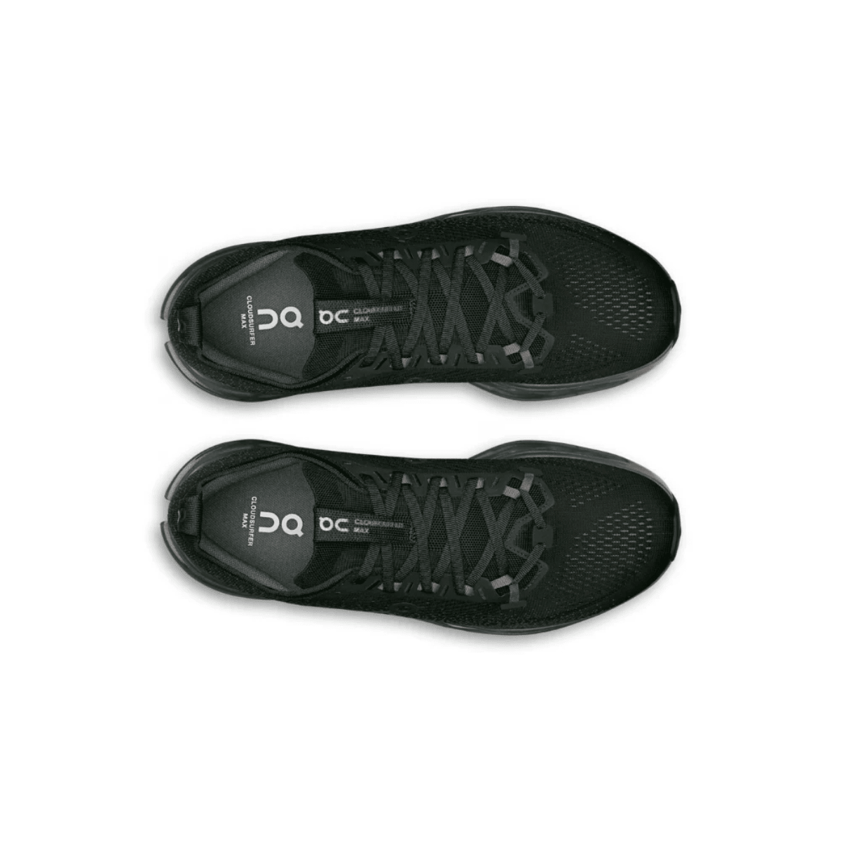 On Cloudsurfer Max Alloy Asphalt top view