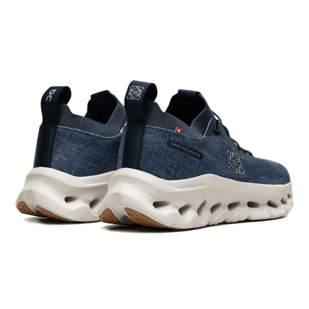 Loewe x On Running Cloudtilt Denim Blue upper detail